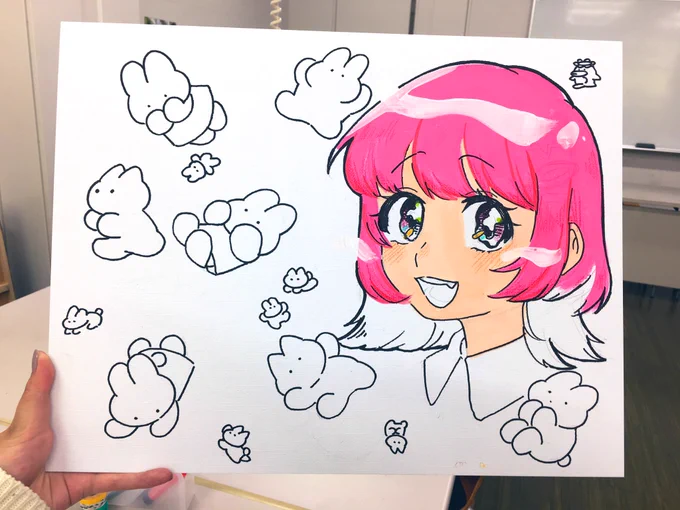昨日描いた落書き〜〜!
めっかわじゃん…🤦‍♀️🤦‍♀️🤦‍♀️🤦‍♀️🤦‍♀️🤦‍♀️🤦‍♀️🤦‍♀️🤦‍♀️ 