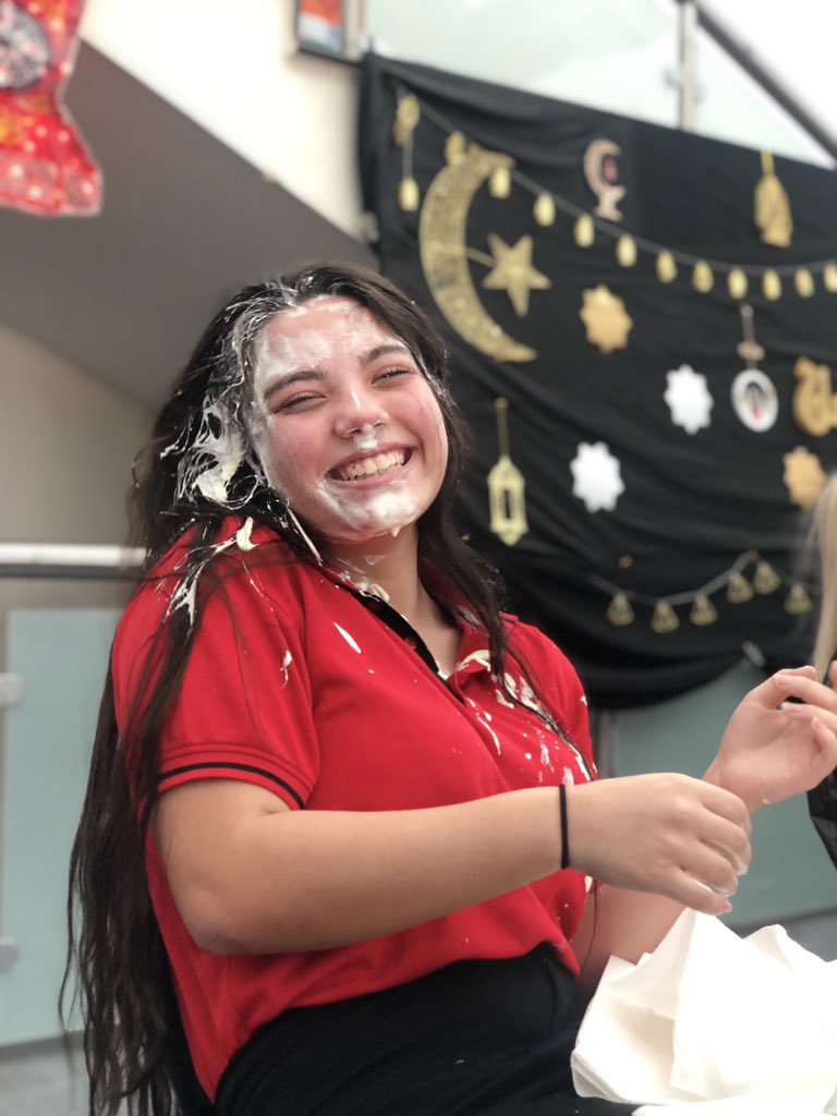 InquiryWithCT's tweet photo. Some Ramadan fun at @OICS_Dubai. Students donated 3000 dirhams!! An easy task to do when the incentive is egging your teacher! 😆 #WeLoveThirdGrade #OICSnewsletter https://t.co/0EqD8PYipf