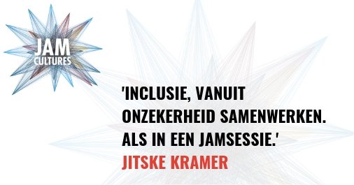 Inclusie gaat over meedoen, over diversiteit. Praten en reflecteren zijn belangrijk. In actie komen ook. Op 20 juni tijdens Het Grote Inclusie Event met <a href="/jitskekramer/">Jitske Kramer</a> en vele anderen. #hgie19 #jamcultures #inclusie #diversiteit 
Lees verder op: bit.ly/2HdptDr