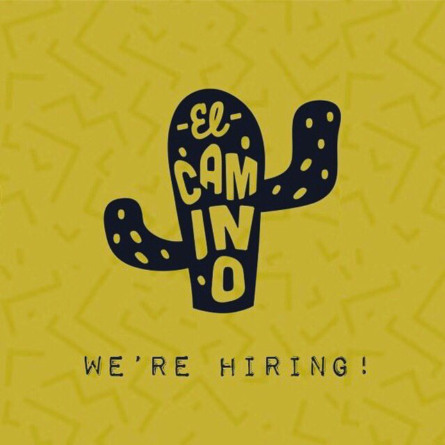 City Centre Opening 

El Camino @ The Cotton Factory are hiring for the following front of house positions. 

Opening June 2019

Supervisor
Host
Waiter / Waitress 
Bar

Salaries dependant on experience 

Email cv's to sean@40fr.co