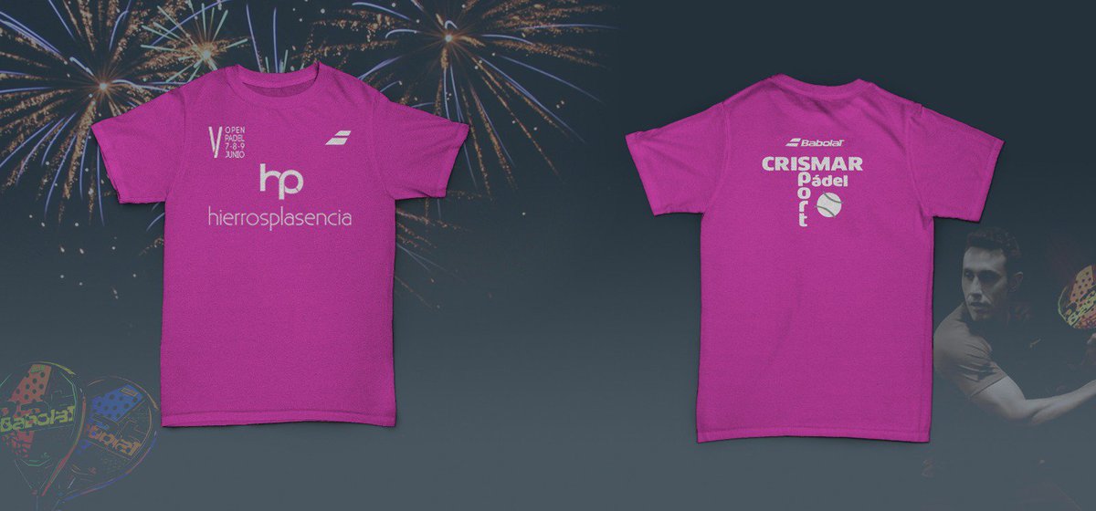 Regalo de inscripción por participar en el V Open Hierros Plasencia. Camiseta técnica + cena el sábado por la noche. Tras la cena, fiesta con DJ y sorteo de regalamos, entre los que habrá una PS4 😉