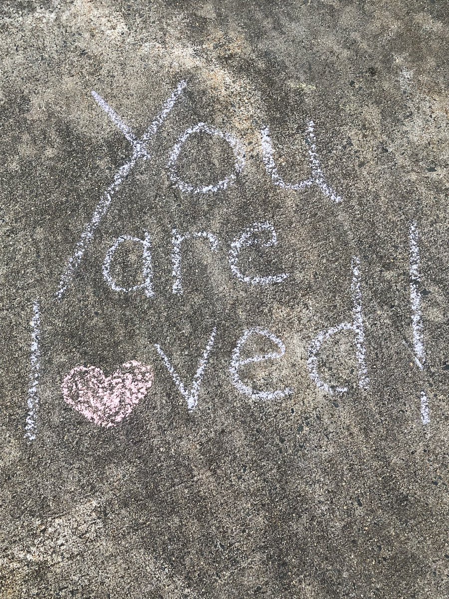 MakingMarksED's tweet image. Probably my favorite message on the sidewalk. @GABChamps is a special place with special people. Proud to be part of a supportive community where students are cared for and loved. Relationships are game changers! #ChampLife #TestTime #YouAreLoved