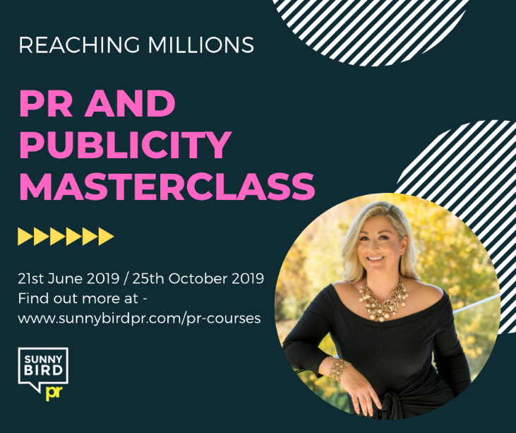 sunnybirdpr's tweet image. Our Reaching Millions PR &amp;amp; Publicity Masterclass will show you exactly what it takes to secure media that can change your business! Book onto our next masterclass at - sunnybirdpr.com/pr-courses. #PR #PRcourse #ReachingMillions #SBPR #Bournemouth #Masterclass