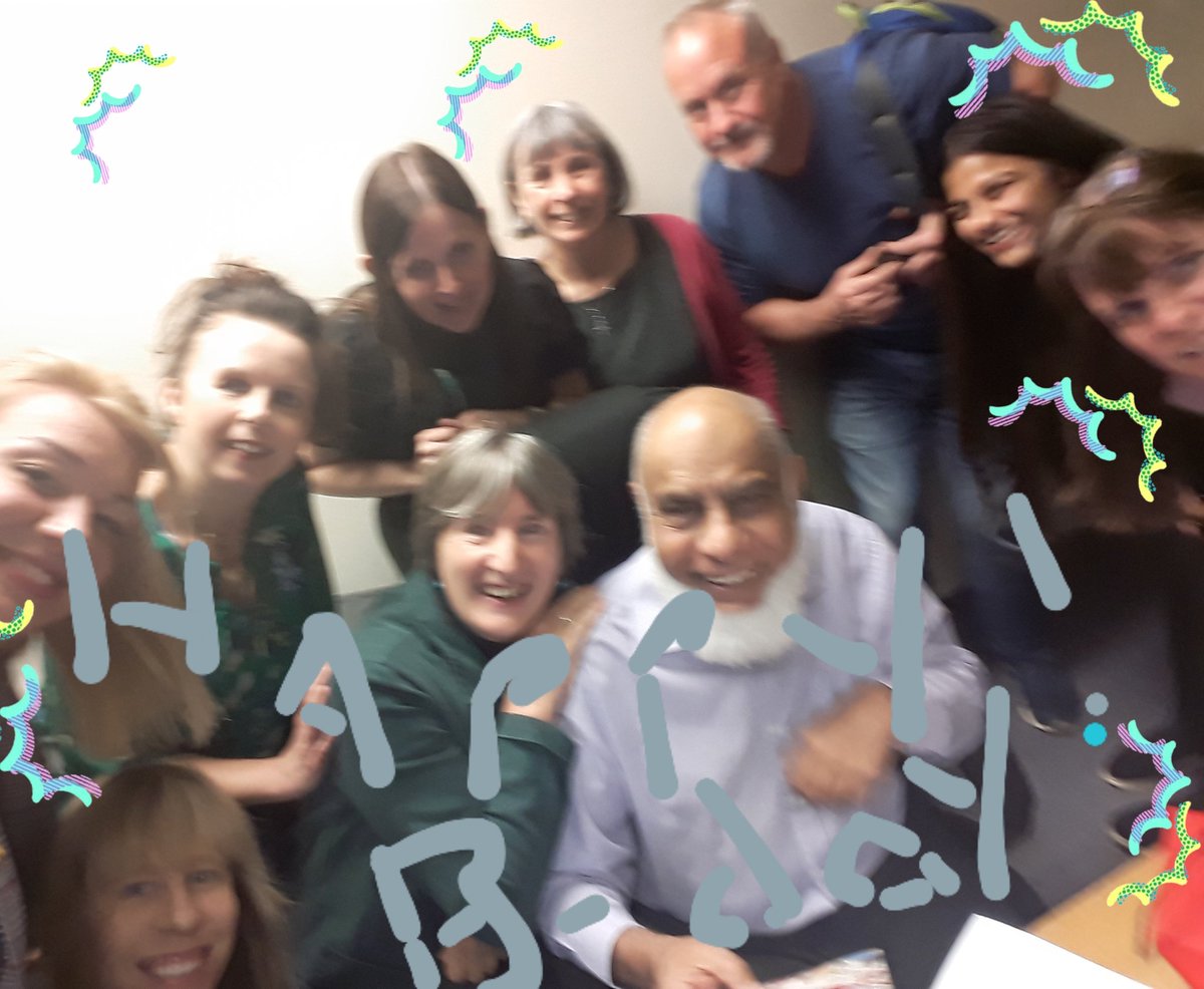 leedsirish's tweet photo. @leedsirish wishing our lovely collegue Shabir a very Big Happy Birthday !! #numbersman #workmates #teamspirit #weou #presentinotley #HPBDay #65th  #muchappreciation #worklivelife https://t.co/uymtQc0GKw