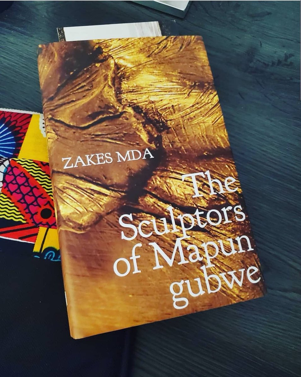 Zanemvula Kizito Gatyeni Mda 👏🏽👏🏽👏🏽
#thesculptorsofmapungubwe @ZakesMda 
#supportafricanwriters #ourvoicesourstories