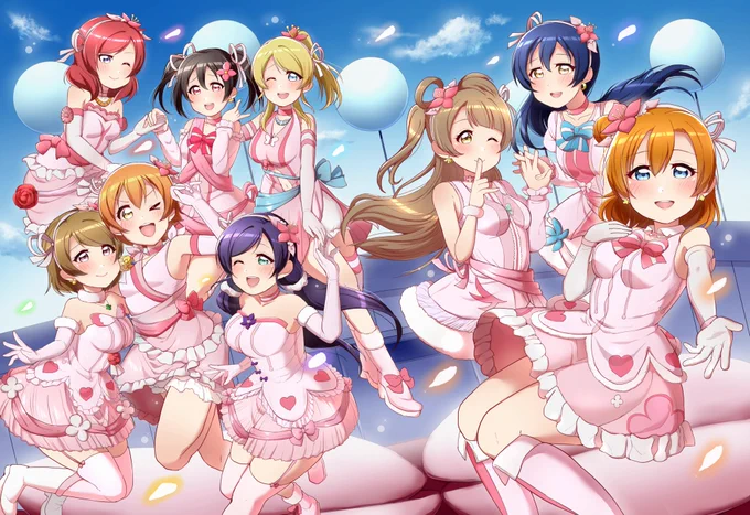 ラブライブ9周年、おめでとうございます!今までもこれからもずっと大好きです?
 #ラブライブ9周年 