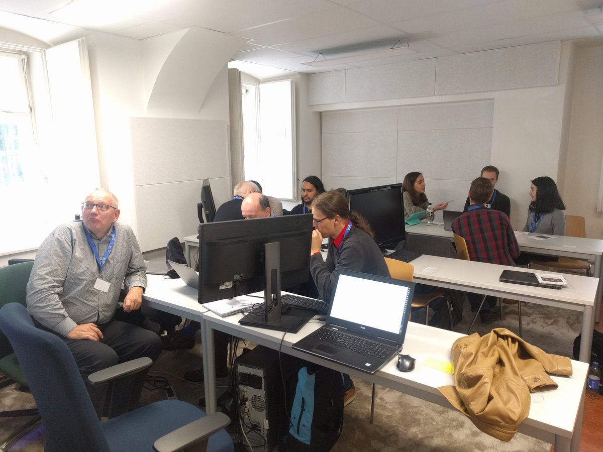 Optical Music Recognition Research (@omr_research) on Twitter photo Working time at the <a href="/MusicEncoding/">Music Encoding</a> #mec19 workshop on formalizing music notation for Optical Music Recognition! Working time at the <a href="/MusicEncoding/">Music Encoding</a> #mec19 workshop on formalizing music notation for Optical Music Recognition!