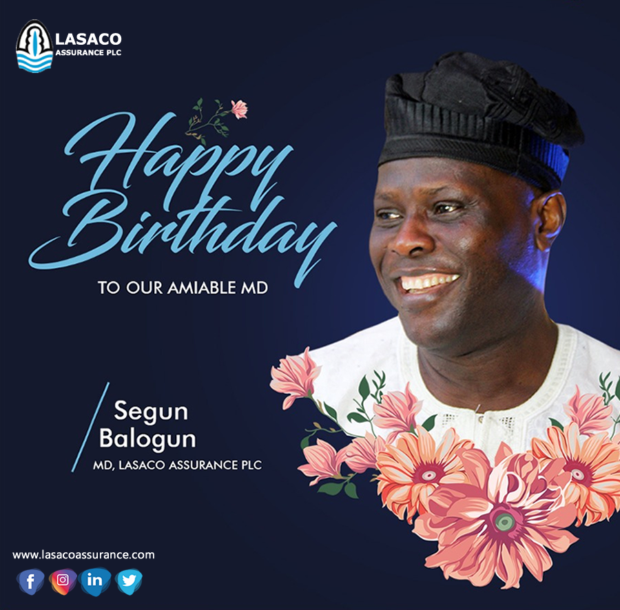 LASACOAssurance's tweet photo. We felicitate with our amiable MD/CEO on the occasion of his birthday celebration today.
Happy Birthday from All Of Us!
#LASACOCare #Insurance #Celebration #birthdayboy https://t.co/wTuUxpqZQV