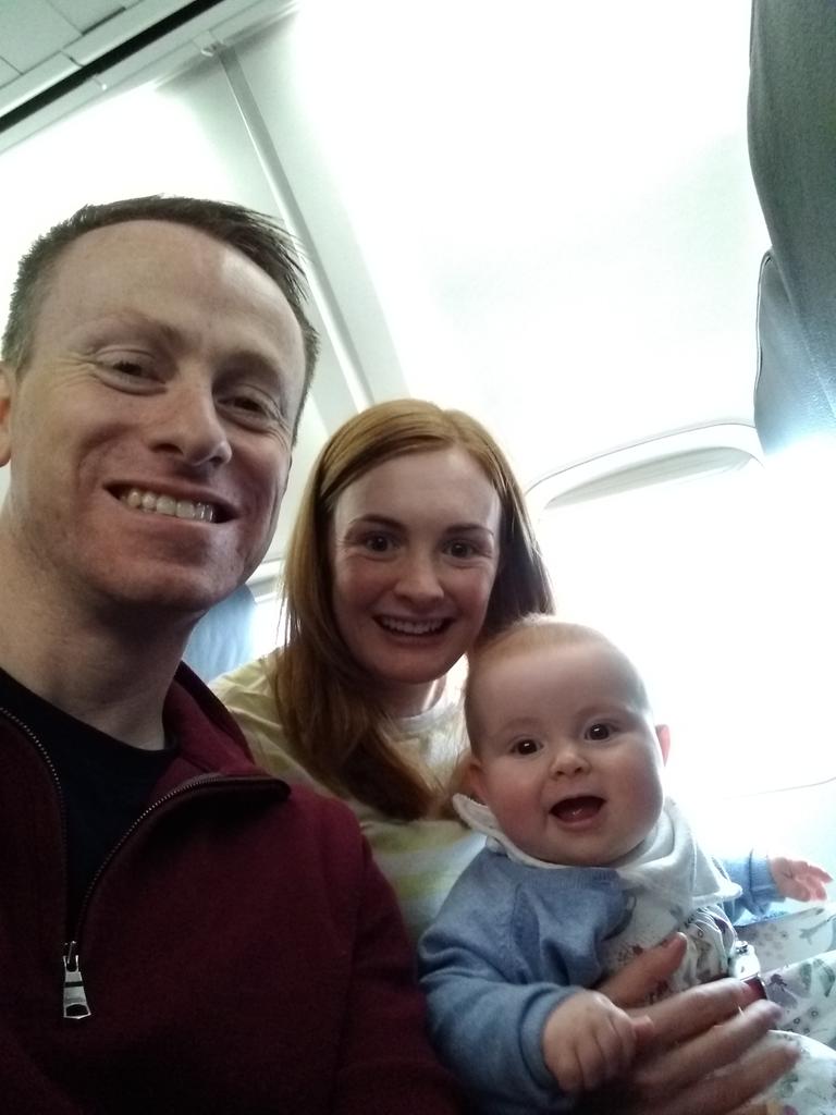 Puggy82's tweet photo. @TUIUK Great flight to Naples today TOM1306. Staff excellent. But why does a couple with a young baby have to pay £39 return to sit together? Scandalous. https://t.co/SbrOsIcneA