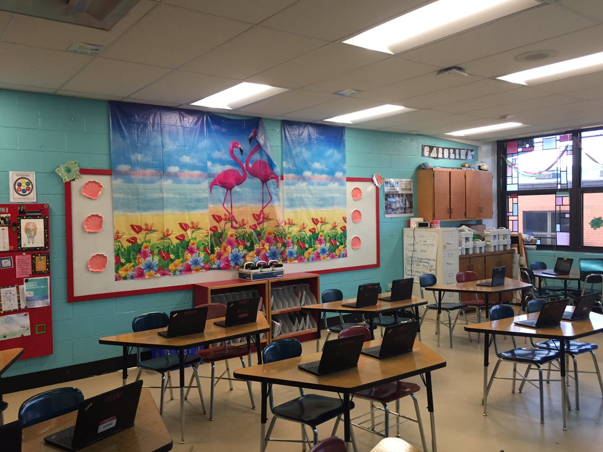 Ready to get after it today at Erwin Middle School!  Ms. Harwell is ready to go!  Best of luck students