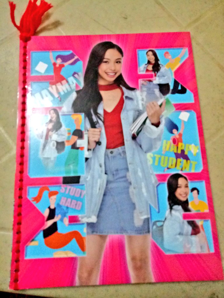 AngeloMaekyl's tweet photo. Bibili ako nito love you Ate Maymay mag aaral ako ng mabuti 

#MayWardArtistaNotebooks 
@maymayentrata07 https://t.co/az1dEQyTHP