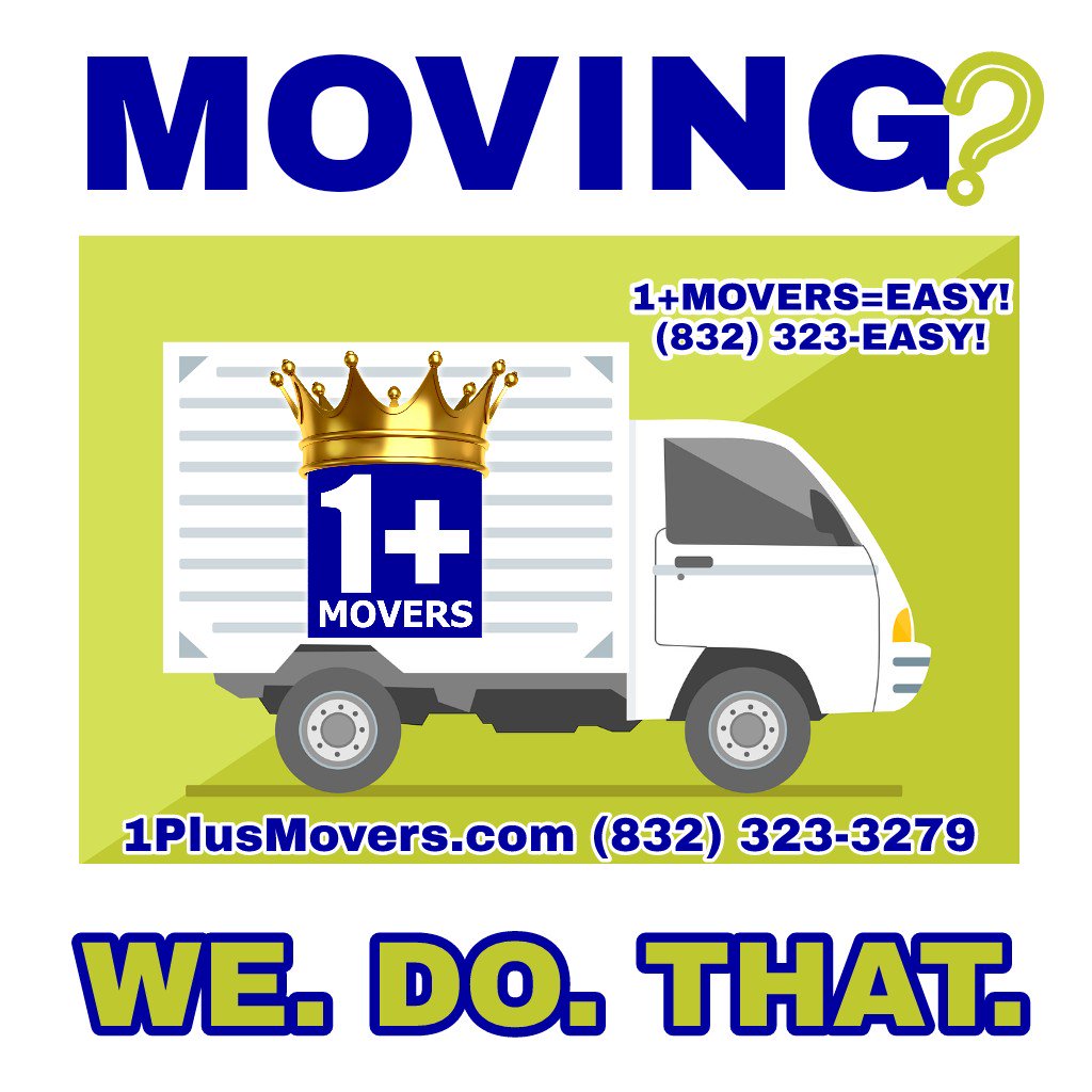 1plusmovers's tweet photo. 1+MOVERS=EASY! (832) 323-EASY! (832) 323-3279  MANY MOVING SERVICES! TO HELP YOU ADVANCE! https://t.co/SauqMuvJXe https://t.co/u8gEsl7TG4