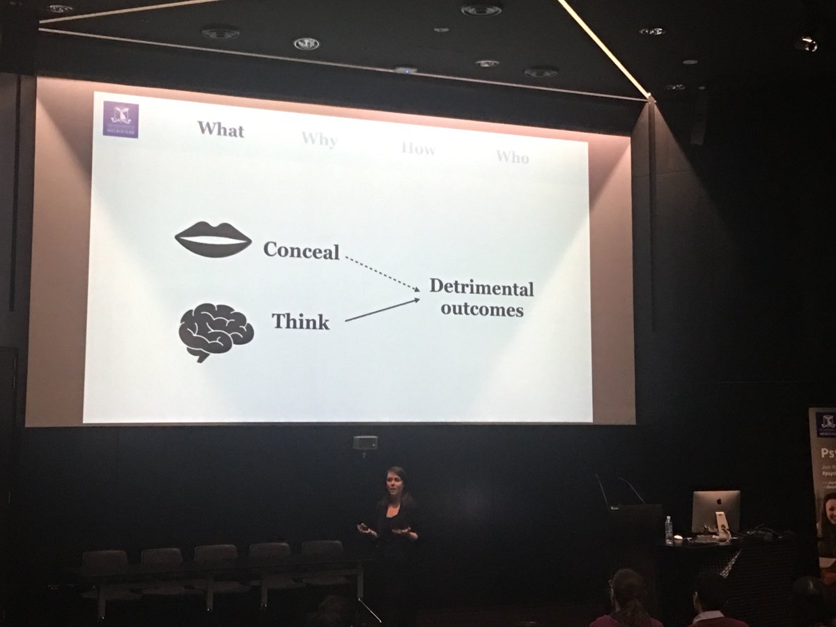 ChristophKlebl's tweet image. Thinking about secrets results in detrimental outcomes more so than concealing them. @katiehgreenaway #psychtalks