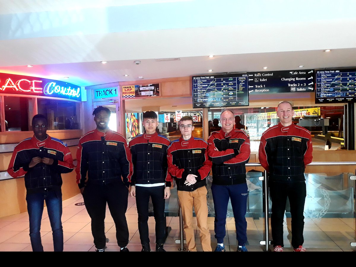 CSRCentral's tweet image. Mentors &amp;amp; mentees prepare to do battle on the track – Cornmarket and their mentees from @thebrunnerD7 at their recent Mentoring Programme Social Event at Kylemore Go-Karting. Thanks so much Cornmarket Ireland for your continued support of St. Paul&apos;s @Action_On_Ed @cornmarketuk