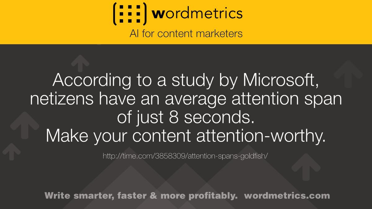 wordmetrics's tweet photo. Well-written, interesting content is still #1. Don't forget heart and soul.
When you've got that down, then it's time for https://t.co/aRPovuZv3H
#SEO #Content #ContentMarketing #ContentStratgey #Blogging #Bloggers #Blog #Marketing #DigitalMarketing #ROI #Sales #LeadGen https://t.co/qjXHg6AQSm