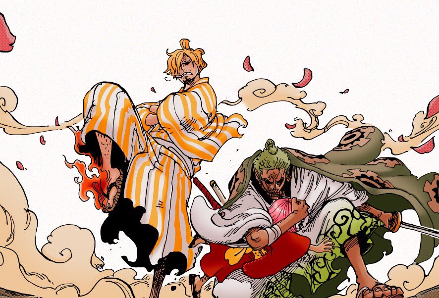 ShonenMangaPic's tweet photo. Sanji x Zoro - One Piece https://t.co/5vGv3izWMI