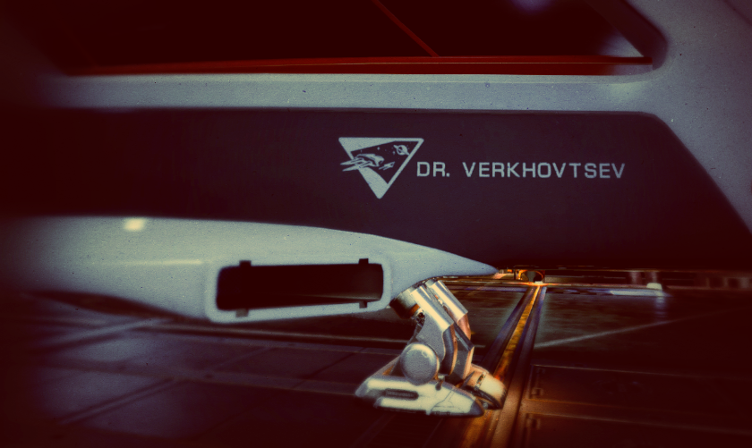 AdamantDal's tweet photo. I purchased a new spacecraft for research and installed a module with a repair drone (after my Hauler just crashed on the surface trying to take me from the planet to SRV) His name is Dr. Verkhovtsev!🚀
#EliteDangerous https://t.co/BCFMcWHz5g