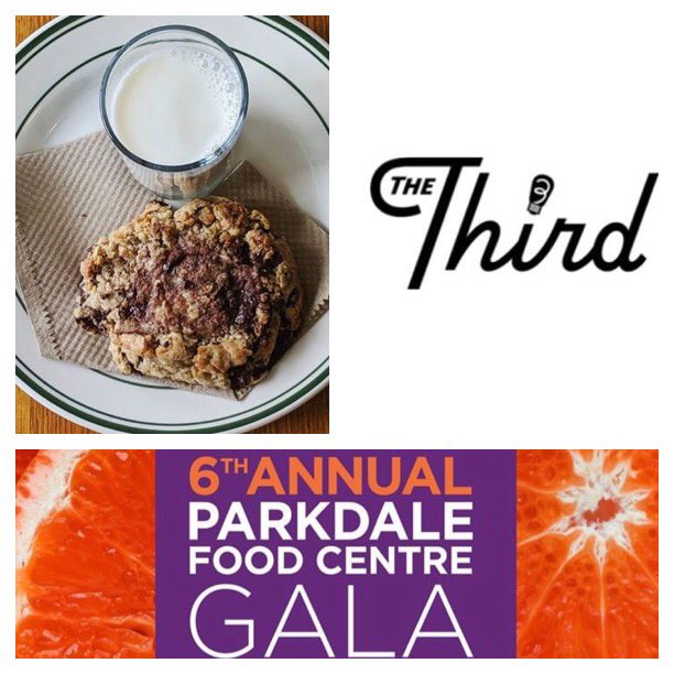 Happy to have <a href="/thethirdott/">The Third</a> part of our Gala tomorrow night with an ode to their <a href="/mealshareYOW/">Mealshare Ottawa</a> item -cookies! Tickets still available at …kdalefoodcentregala2019.eventbrite.ca #ottevents #ottawafoodies #pfcgala