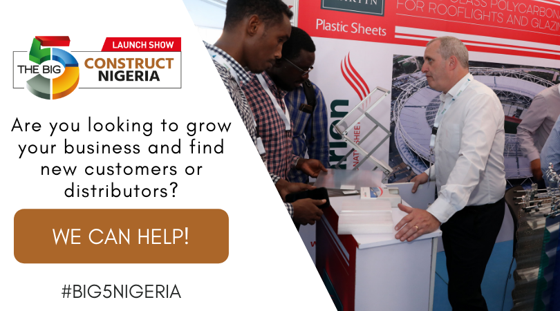 niarchitectsorg's tweet photo. The Big 5 is launching in Nigeria from 9 – 11 September 2019 at Landmark Center, #Lagos. The event will bring together influential decision-makers, innovators and suppliers from the region. Don’t miss out! Enquire about exhibiting today: https://t.co/FkME2zUzhj #Construction https://t.co/aOdP8IgjGH