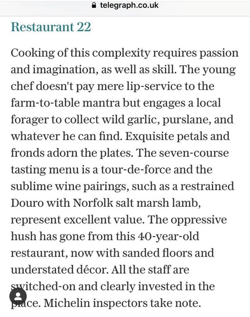 Absolutely thrilled with this write up in the @telegraph. A huge thanks to our amazing team who work so hard every day.