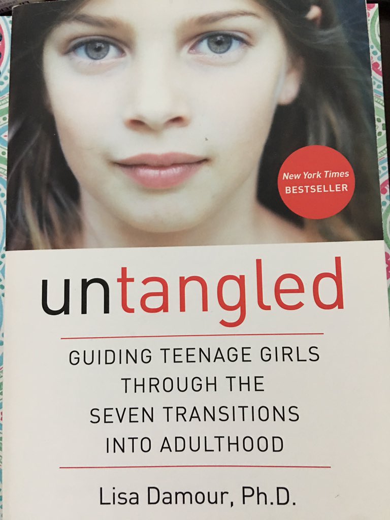 Best summer read for all parents of teens, especially teen girls. Thank you @lisadamour