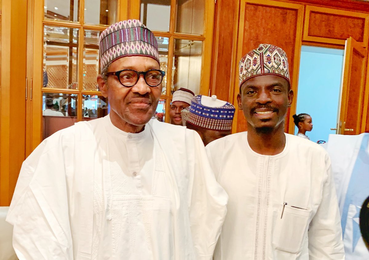 BashirAhmaad's tweet photo. Congratulations, President Muhammadu Buhari on your inauguration. May Allah (SWT) grant you more wisdom and make new journey easy for you, may all your beautiful dreams for Nigeria come true, Baba and may the #NextLevel be the change we all clamour for. #TheInuaguration https://t.co/YjFNnOwMvM