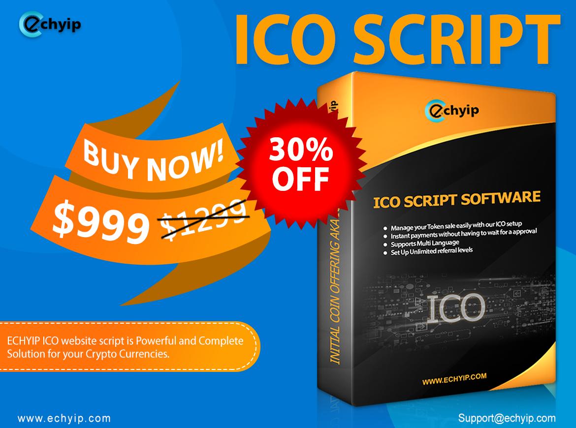 smith_allice's tweet image. This is the high time to #buy the perfect #ICO_Script from @ec_hyip and launch your own #ICO_token_sale platform. This script is best, suitable, bug- free and valuable for you. 

So Hurry up, Buy now 👉👉👉echyip.com