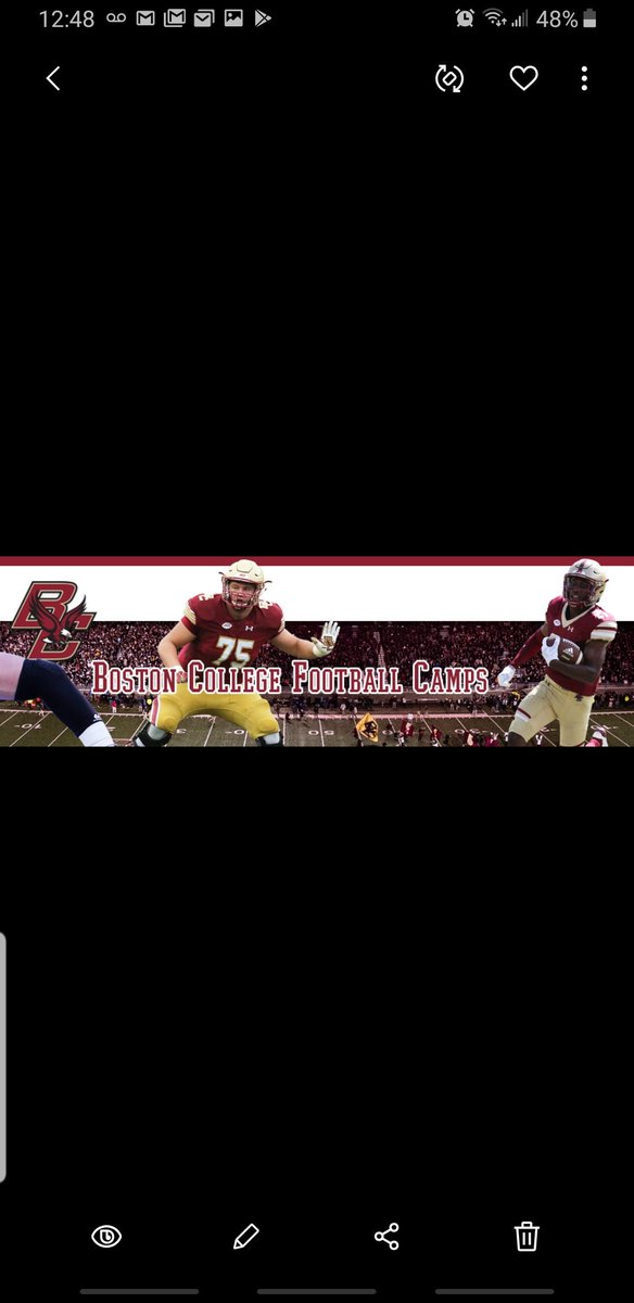 Jiba110's tweet photo. I will be camping @RUFootball52 may 31 @BCFootball june 2 @RhodyFootball june 6 @FORDHAMFOOTBALL june 13 looking forward to this see you there @KhamarrSmith #welcometothestage #younguno https://t.co/qlu1mD9xwW