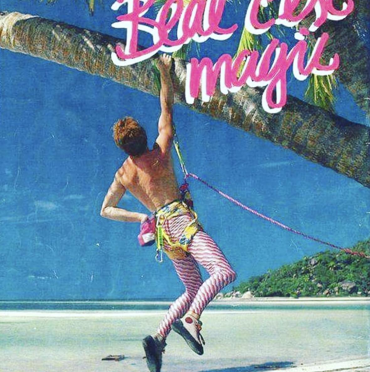 TelemarkP's tweet image. SUMMER TIME ON 😍 
We love the #vintage ad from @bealropes 😄
Shop some colourful and super strong rope now on:
telemark-pyrenees.com/beal-zenith-95…