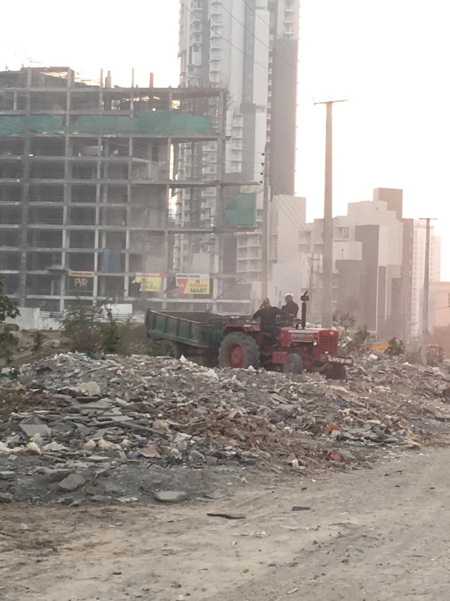 IREOUptownRWA's tweet photo. @cmohry Sir, we are following up every body in Gurugram for cleaning of C&amp;D waste in Sector-65(opp to DHBVN Substation). Had put these in Swachhata Apps as well. No luck till now. Pls help. @PVSNSector67 @ireovalley https://t.co/5f912dFiy6