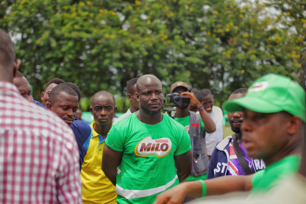 FelixRomark's tweet photo. A Captain, A Leader and A GOAT 🐐 
⚡Stephen Tornado Appiah 🌪️ #MiloU13 #Teammakes https://t.co/A9jJL8HUp8