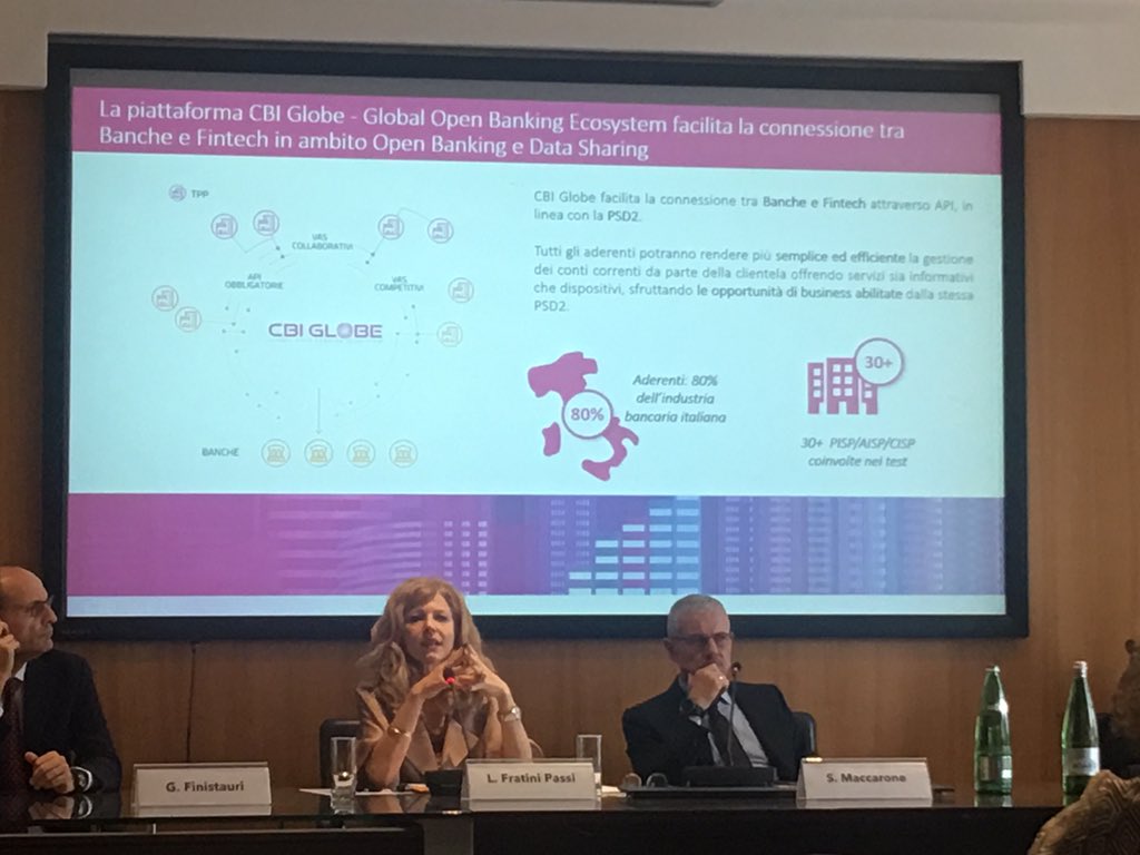 Marialetiziaaaa's tweet image. #ApiHour #CBIGlobe #golive #CBI #OpenBanking #PSD2