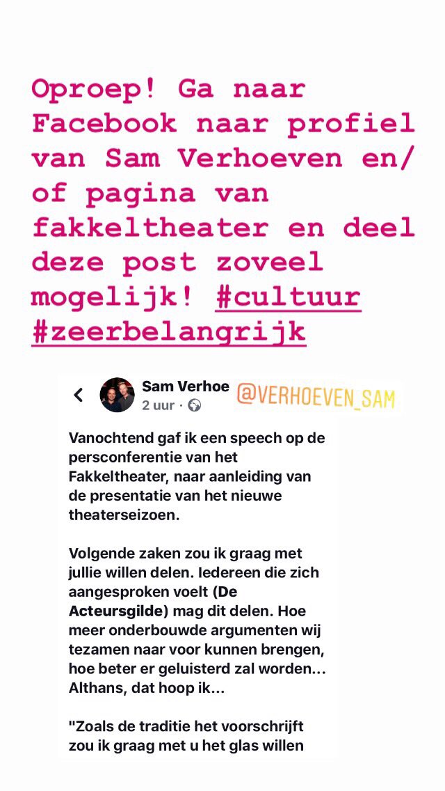 Massaal lezen en delen mensen! #cultuur #superbelangrijk facebook.com/1200340593/pos…