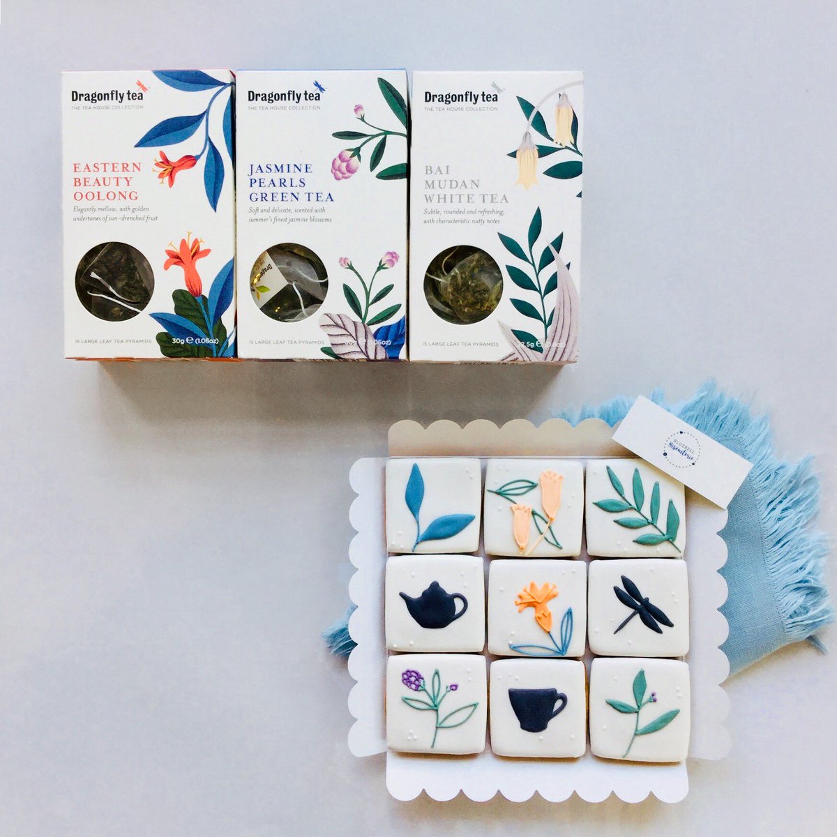 In celebration of National Biscuit Day (a very important day!) we’ve teamed up with our friends at Dragonfly Tea to offer the chance to win a selection of artisan teas and some beautiful biscuits, inspired by their Dragonfly designs.  Details of the give away on instagram