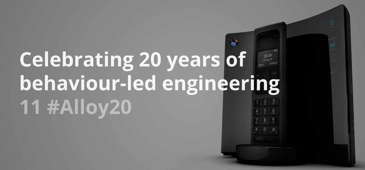 11 #Alloy20:
Some of our best success has come from using our technical insight to take more active control of internal layouts. The vendor said Hub2’s iconic ‘arc’ form was impossible. We showed it wasn’t. #design #industrialdesign #innovation #branding #userexperience <a href="/BTGroup/">BT Group</a>