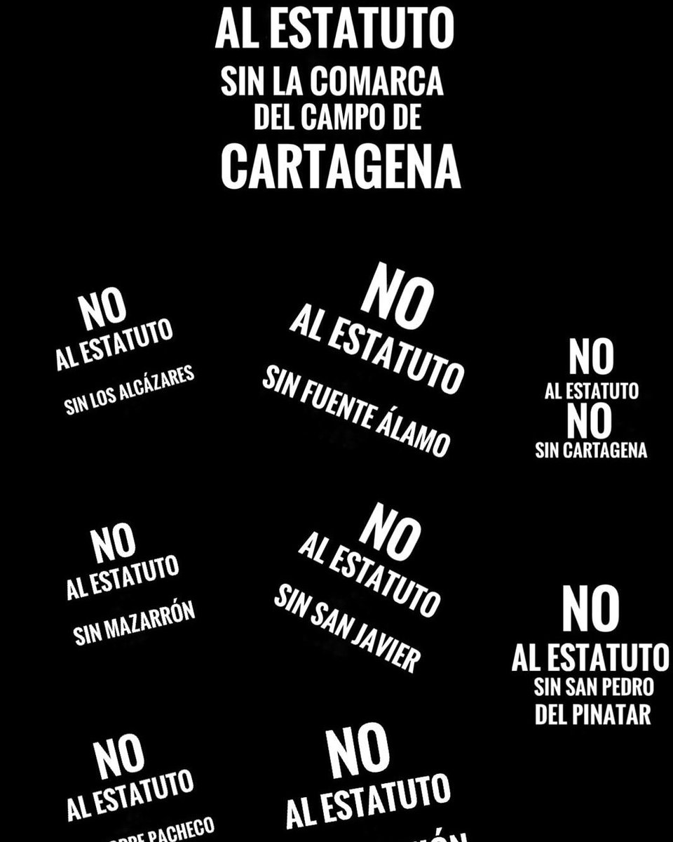 GinesinM's tweet photo. @Barsact #PactodeLittleCaos 
#Cartagena 
#ComarcaNaturaldelCampodeCartagena 
Insistimos, #NoQuieroSerCiudadanodeSegunda 
Ni con #LittleRiver ni con #Caostejon https://t.co/9awlNnrHcW