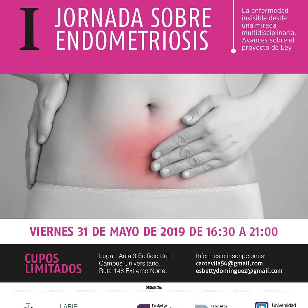 endolazos's tweet photo. I JORNADA SOBRE ENDOMETRIOSIS, EN VILLA MERCEDES. VIERNES 31 DE MAYO, DE 16:30 A 21 HS.
Lugar: Aula 3, Edificio del Campus Universitario - Ruta 148 Extremo Norte.
Inscripciones e informes:
caroavila54@gmail.com
esbettydominguez@gmail.com
#ENDOLAZOS #ENDOMETRIOSIS #VILLAMERCEDES https://t.co/kLFG8mEtXF