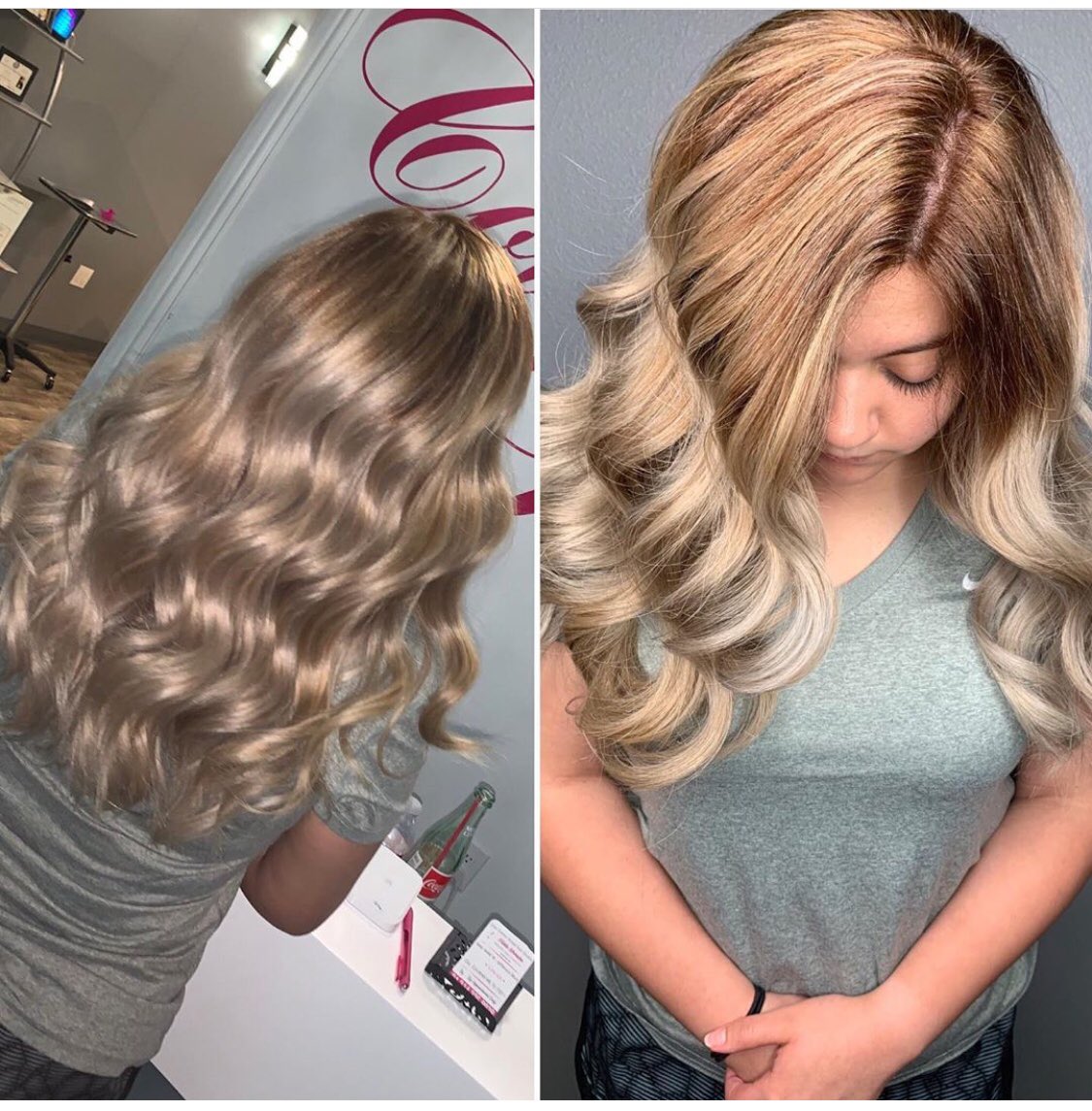 ColourKraze's tweet photo. Wednesday Transformation! Perfectly executed by @colour_kraze_barbie 💋💕💋💕💋💕
🙌🏼👏🏼🙌🏼👏🏼🙌🏼
💁🏼‍♀️🌼💁🏼‍♀️🌼💁🏼‍♀️🌼💁🏼‍♀️
#colourkrazehairstudio #blondehair #blondebalayage #highlightedbalayage #hairtransformation https://t.co/VsME4XKkBn