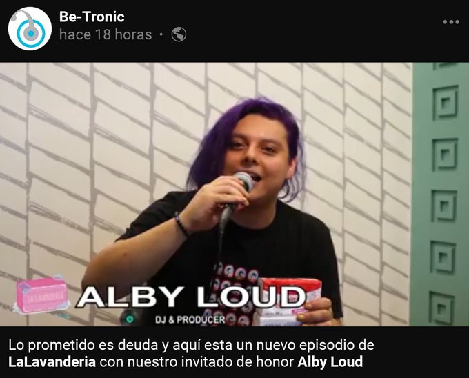 Chequen la entrevista que #LaLavanderia de @Be_tronic le hizo a mi hermano @albyloud https://t.co/3K<a href="/tag/lalavanderia"class="tags">#LaLavanderia</a><a class="tags" target="_blank" title="On Twitter" href="/?out=eyJ0eXAiOiJKV1QiLCJhbGciOiJIUzUxMiJ9.eyJpYXQiOjE3MjY0Njc4NzIsImlzcyI6InR3cG9ybnN0YXJzLmNvbSIsIm5iZiI6MTcyNjQ2Nzg3MiwiZXhwIjoxNzU4MDAzODcyLCJyZWRpcmVjdF91cmwiOiJodHRwczovL3R3aXR0ZXIuY29tL0JlX3Ryb25pYyJ9.LeF2Bdyvc1Fp9fqdLZxJ48uG6Ajwwjg1KiS-s1XjQzCOOBCCJlefoJ5TrMnU2JDDKB0BqkhmkGkA9WAMPewRcw">@Be_tronic</a>