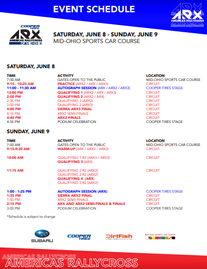 Mid_Ohio's tweet photo. 🚨 The #ARXofMO Schedule is Here! 🚨

Check it out at https://t.co/fuTNmW4hIn https://t.co/ifVmIIPb51