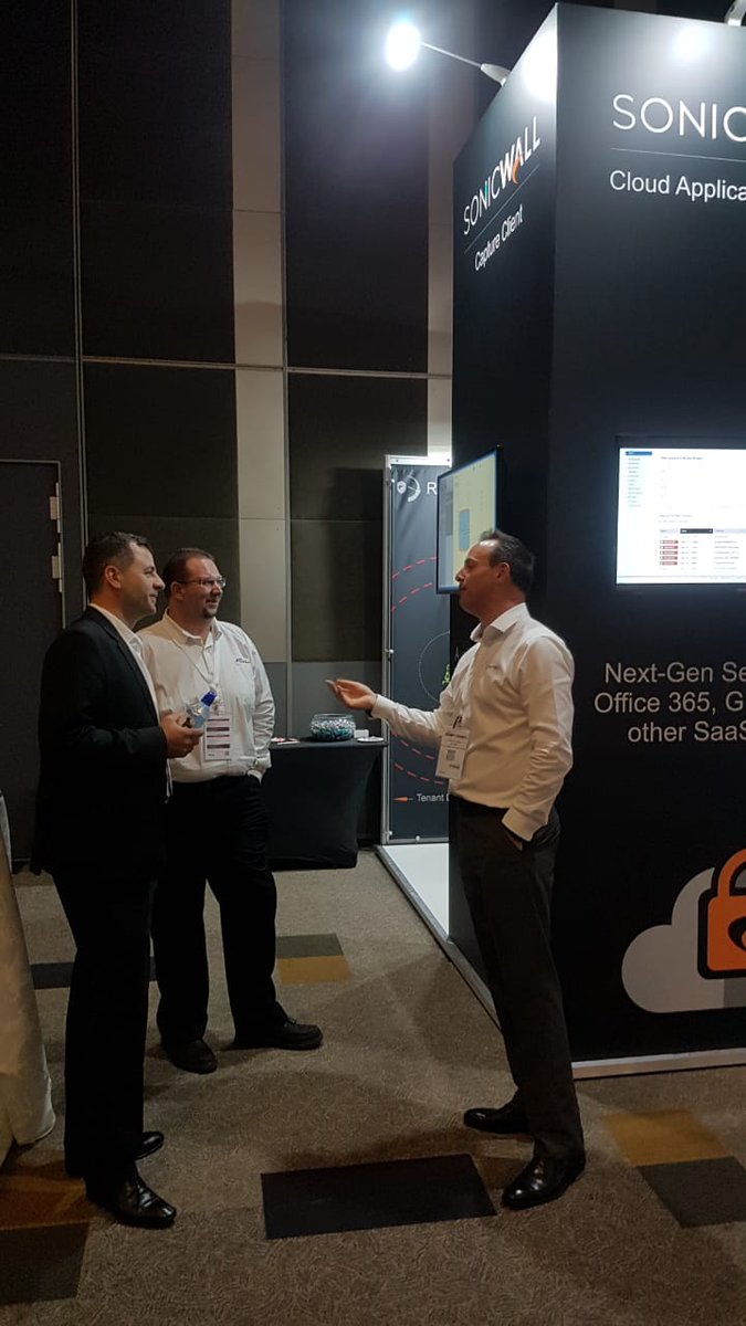 SonicWall's tweet image. That&apos;s us finished at @ITWEB Security Summit 2019! We got some great photos from our distributors @DriveControlCorp and our Platinum Partner @GalixNetworking! #ITWebSS2019 #riskmeters