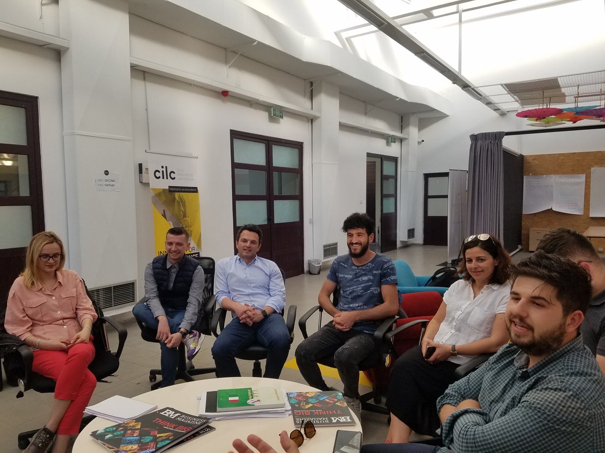 BusinessMagAl's tweet photo. Tek OFICINA për të diskutuar rreth ekosistemit të startup-eve dhe mundësive që ofron Elevator Lab Challenge. Aplikimet janë të hapura deri më 3 Qershor prandaj Nxitoni :)

Për më shumë informacion vizitoni: https://t.co/HvRiyTxoya https://t.co/NlVtcP2Zi8