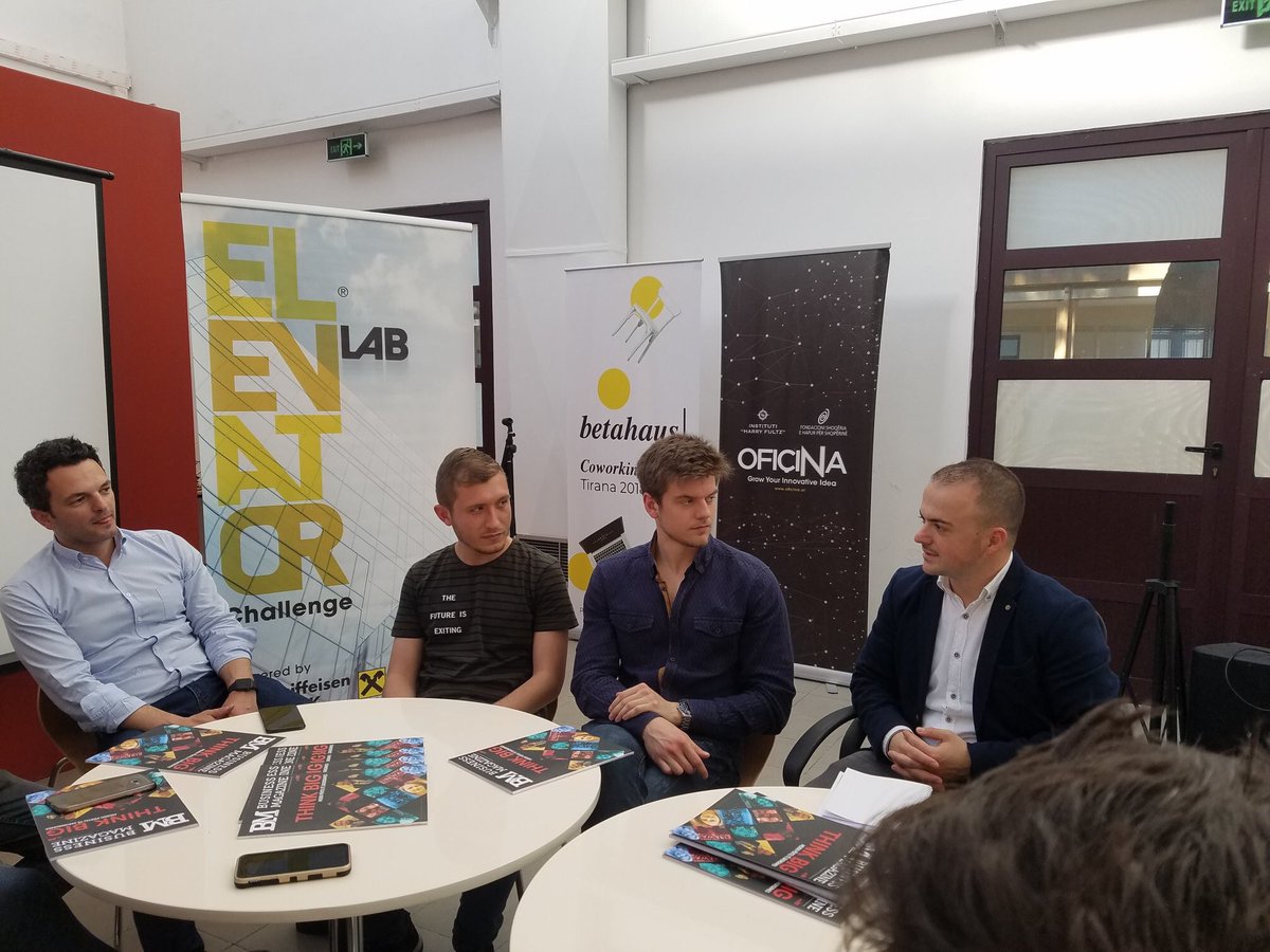 BusinessMagAl's tweet photo. Tek OFICINA për të diskutuar rreth ekosistemit të startup-eve dhe mundësive që ofron Elevator Lab Challenge. Aplikimet janë të hapura deri më 3 Qershor prandaj Nxitoni :)

Për më shumë informacion vizitoni: https://t.co/HvRiyTxoya https://t.co/NlVtcP2Zi8