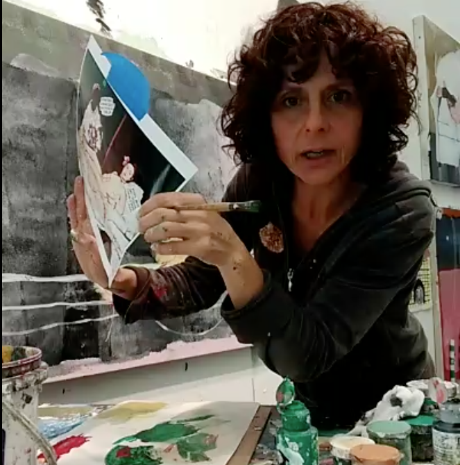 MillsArtMuseum's tweet photo. ๐จ TODAY 12-1pm ๐จ Join #ArtProcessIdeas AIR Cate White in her studio for How Do You Paint? live on IG every Wed ! Watch and comment while she paints. It will be in our stories for 24 hrs after. If you miss that, @catewhite will repost 10min segments on her IGTV. https://t.co/0U11JNsCwO