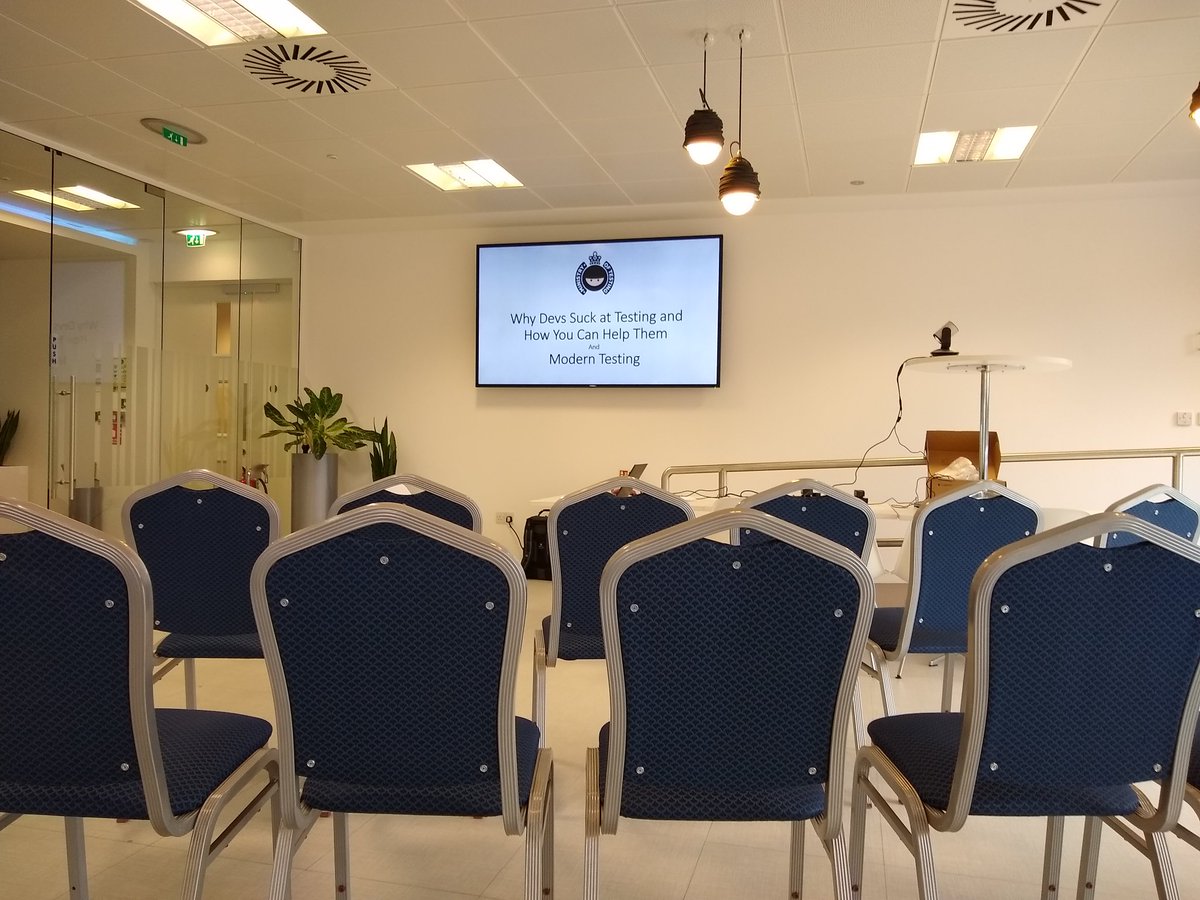 MinistryTestGla's tweet image. We are ready to go! #ModernTesting @alanpage @BrentMJensen @aldos @ministryoftest @MinistryTest @NewcastleMoT