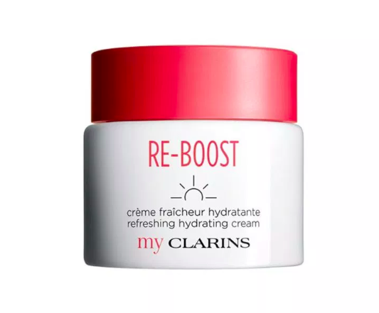 myClarins Re-Boost Refreshing Hydrating Cream feels beautiful on skin. It's instantly boosts hydration and helps skin in balance throughout the day. I'm giving one away. To enter, follow <a href="/davelackie/">dave lackie</a> &amp; RT