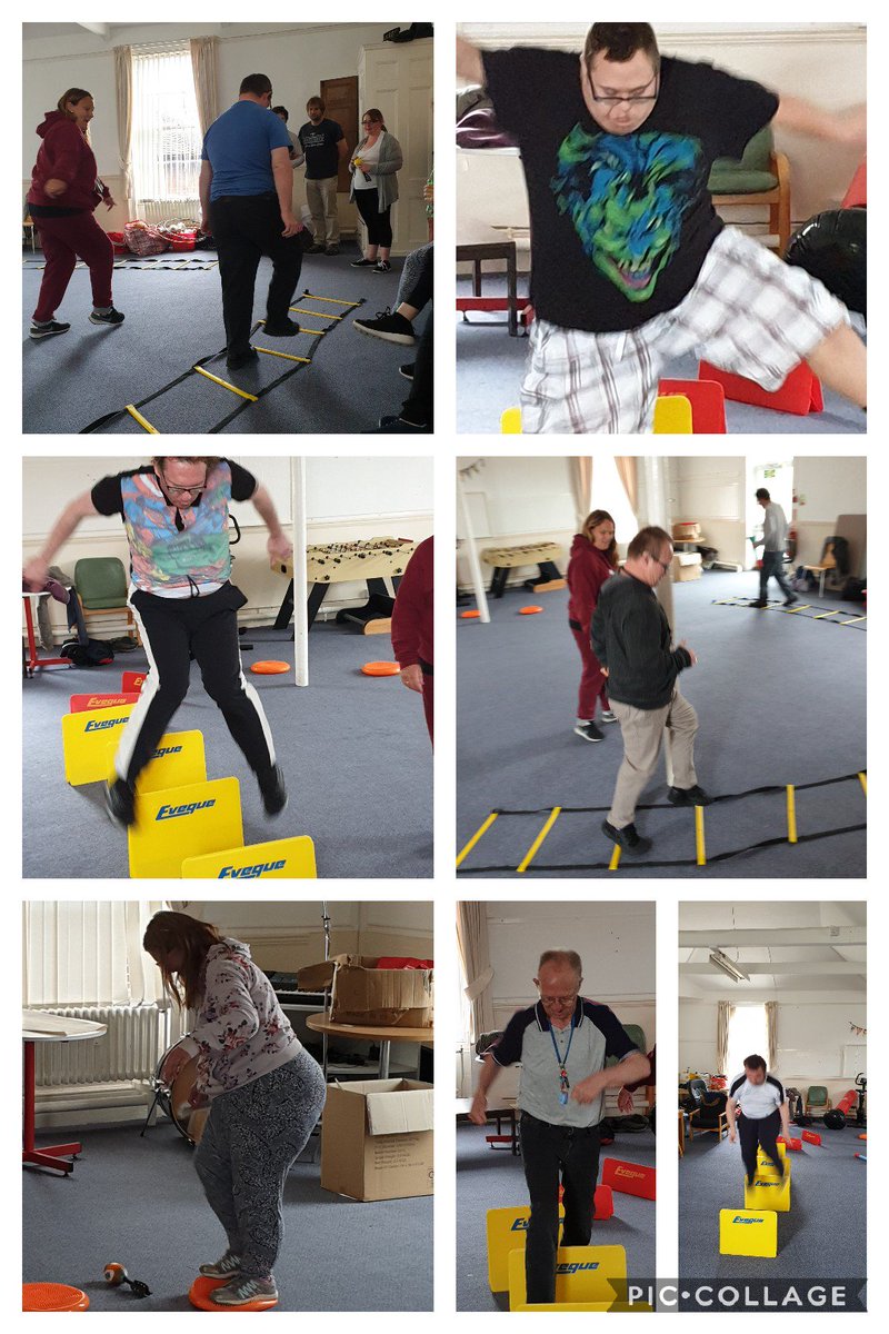 Triskennedy1978's tweet photo. Circuit training @EastKentMencap #fitstart w/ @motiv8sport &amp; @KimberleyBesant  29/5/2019 https://t.co/1lsW49lE9Y