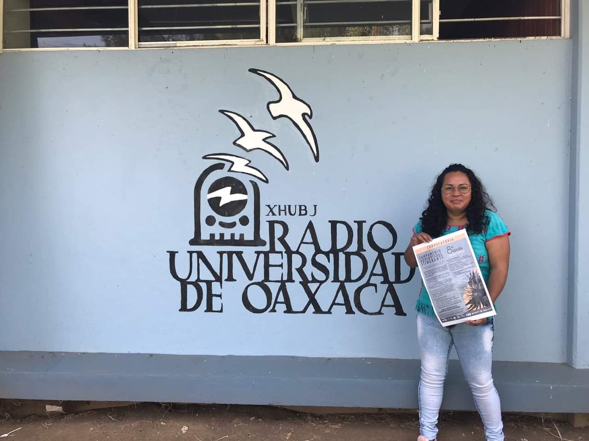 CAI_Oaxaca's tweet photo. Buen día!
Andamos con todo compartiendo la convocatoria del #CAI8
¿Ya aplicaron? No te quedes fuera del mejor verano de tu vida en #Comunalidad

Gracias a @XhubjRadio por el apoyo a la difusión 🎙

https://t.co/bEwTitiSZe 
#CAI #Oaxaca #SantaMaríaAlbarradas https://t.co/m5d01vgs8W