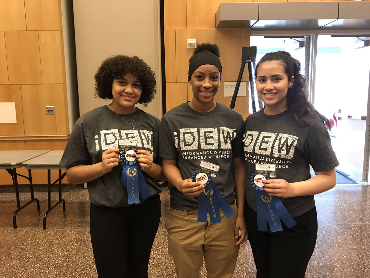 IPSSchools's tweet photo. Congratulations to these @GWContinentals  computer science students who took top honors with their 🤖 robotics design at the @IUPUInformatics #iDEW Day under the leadership of their teacher, Angela Jones. #myIPS https://t.co/I5XY8mGcq3