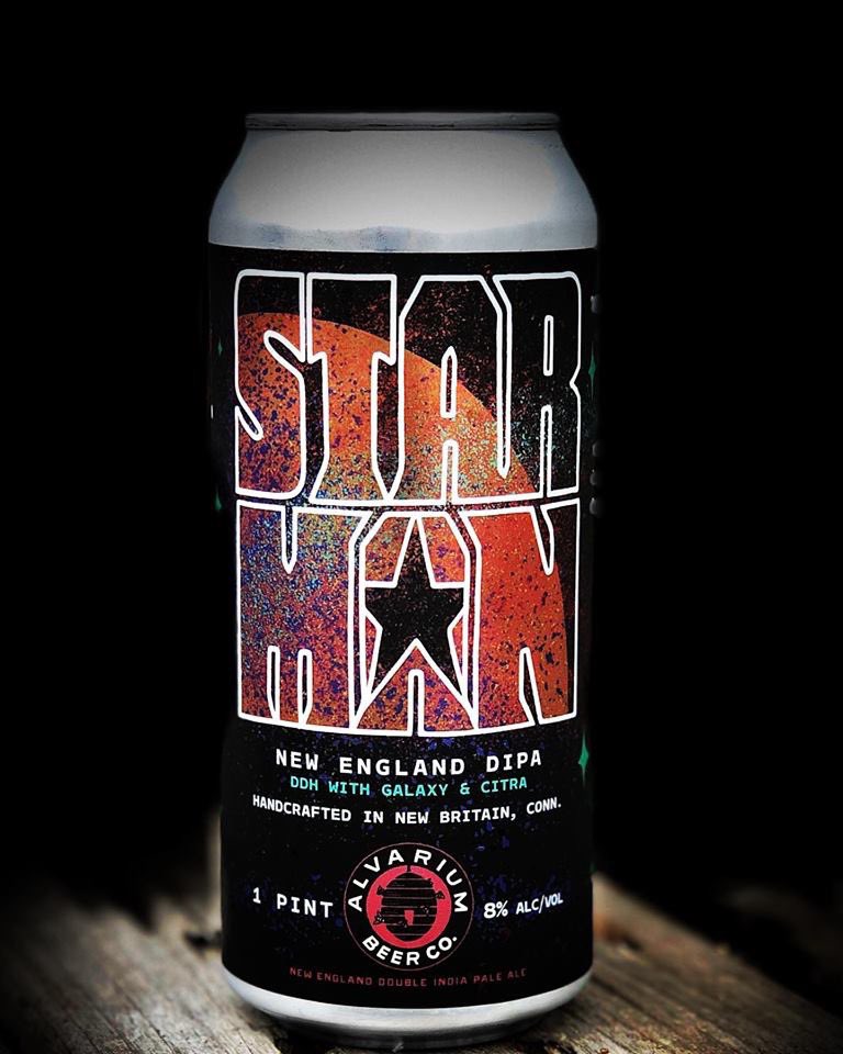 ⭐️SAT 6/1 @ NOON! LIMIT TWO 4-PACKS PER PERSON, FRONT DOOR ONLY ⭐️Starman only comes out to play once in a while so catch em’ if you can. This will be the first time Starman returns to us from extensive galaxy travels in the form of those sweet aluminum vessels that we call cans.